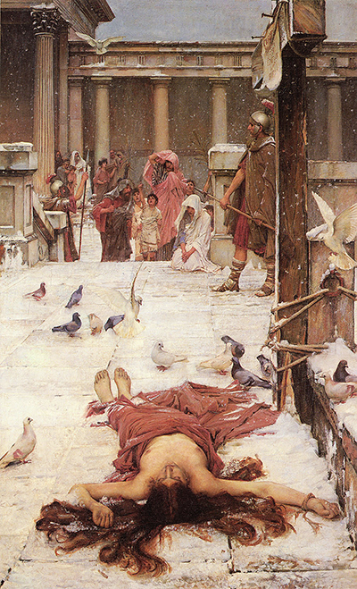 Saint Eulalia John William Waterhouse
